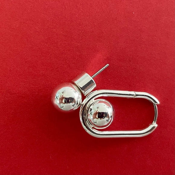 COS Asymmetrical Ball Earrings - Picture 2 of 3